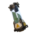 Blaze Canister — Fortnite back bling