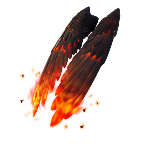 Feathered Flames — Fortnite back bling icon