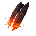 Feathered Flames — Fortnite back bling