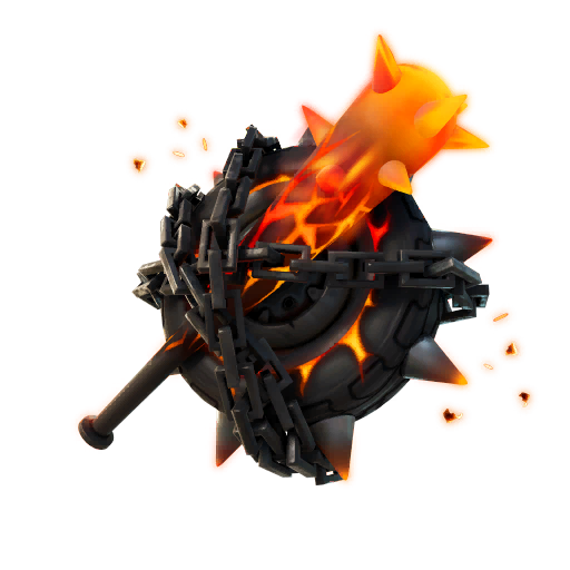 Tire Fire — Fortnite back bling icon