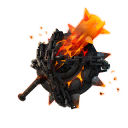 Tire Fire — Fortnite back bling