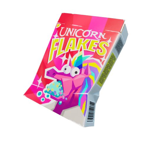 Unicorn Flakes — Fortnite back bling icon