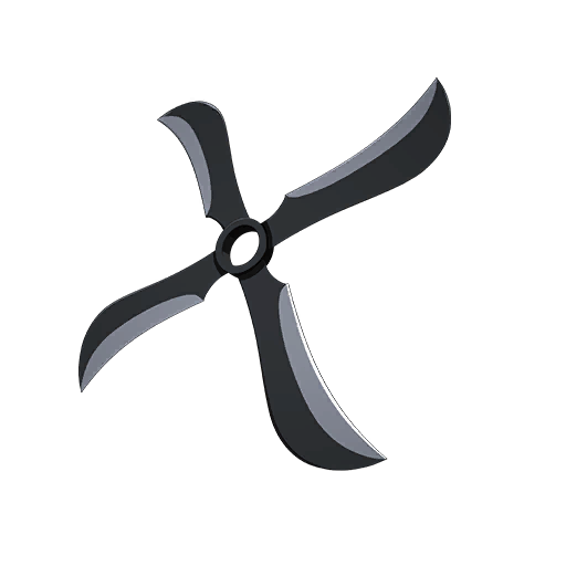 Demon Wind Shuriken — Fortnite back bling icon