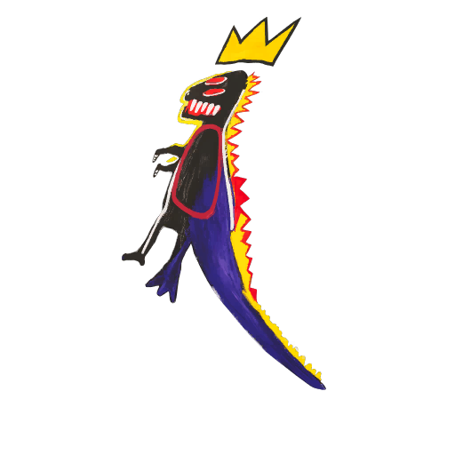 Crowned Rex — Fortnite back bling icon