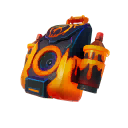 Fiery Jam — Fortnite back bling