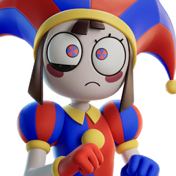 Pomni — Fortnite outfit icon
