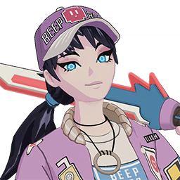 Retro Zoe Clash — Fortnite outfit icon