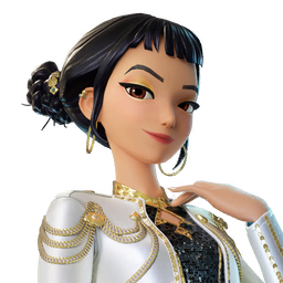 Golden Zoey — Fortnite outfit icon