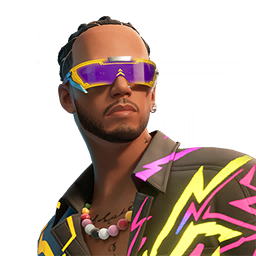 Lewis Hamilton — Fortnite outfit icon