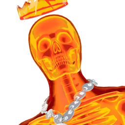 Inferno Skeleton Balvin — Fortnite outfit icon