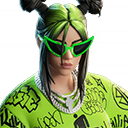 Green Roots Billie — Fortnite outfit