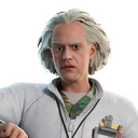 Doc Brown — Fortnite outfit