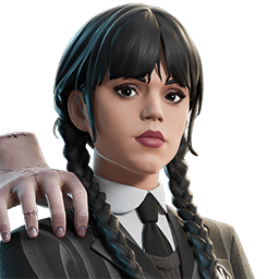 Wednesday Addams — Fortnite outfit