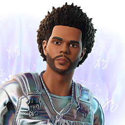 Platinum The Weeknd — Fortnite outfit icon