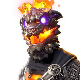 Molten Battle Hound — Fortnite outfit icon
