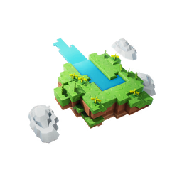 Blocky Dropper — Fortnite glider icon