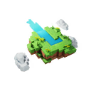 Blocky Dropper — Fortnite glider