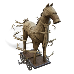 King's Parade Horse — Fortnite glider icon