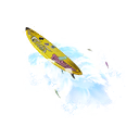 Peely Surfer — Fortnite glider
