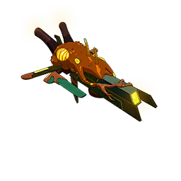 Glorzo Fighter Ship — Fortnite glider