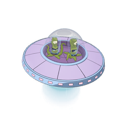 Kang and Kodos — Fortnite glider icon