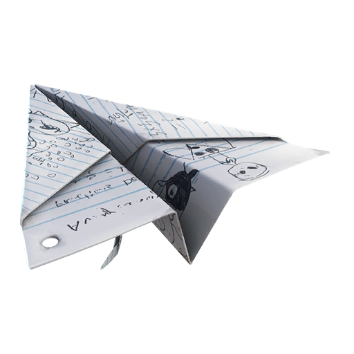 Paper Plane — Fortnite glider icon