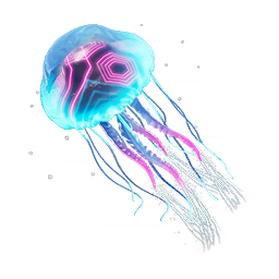 Neon Man O' War — Fortnite glider icon