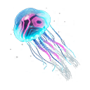 Neon Man O' War — Fortnite glider