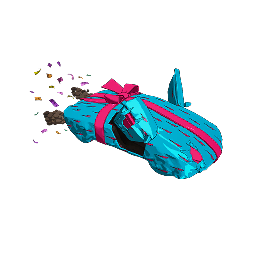 Wrapped and Revved — Fortnite glider icon