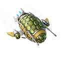 Turtle Blimp — Fortnite glider