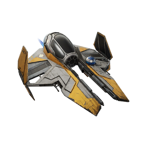 Anakin's Jedi Interceptor — Fortnite glider icon