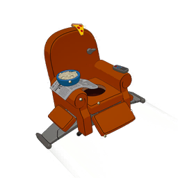 Lazy Man Toilet Seat — Fortnite glider icon
