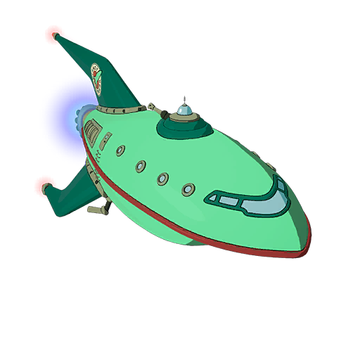 Planet Express Ship — Fortnite glider icon