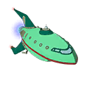 Planet Express Ship — Fortnite glider