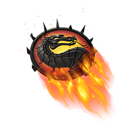 Klassic Kombat Crasher — Fortnite glider icon