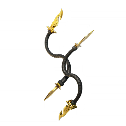 Outlaw's Whipknives — Fortnite pickaxe icon