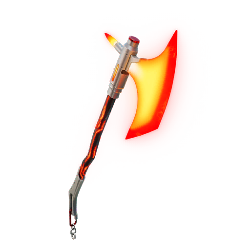 Molten Max Axe — Fortnite pickaxe icon