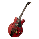 Marty's Gibson ES-345 — Fortnite pickaxe