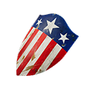 Cap's USO Shield — Fortnite pickaxe