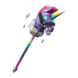 Fractal Llamacorn — Fortnite pickaxe icon