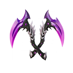 Stygian Scythes — Fortnite pickaxe icon