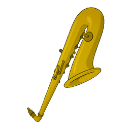 Lisa's Saxamaphone — Fortnite pickaxe icon