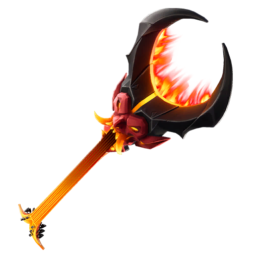 Burning Axe — Fortnite pickaxe icon