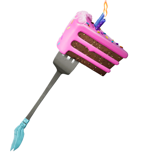 Birthday Slice — Fortnite pickaxe icon