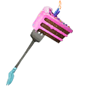Birthday Slice — Fortnite pickaxe