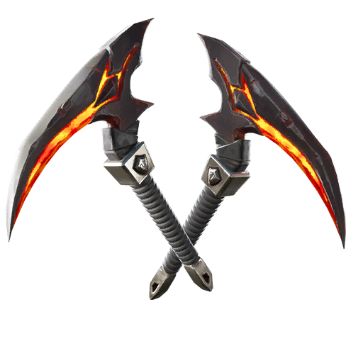 Molten Strikers — Fortnite pickaxe icon