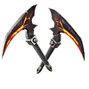 Molten Strikers — Fortnite pickaxe