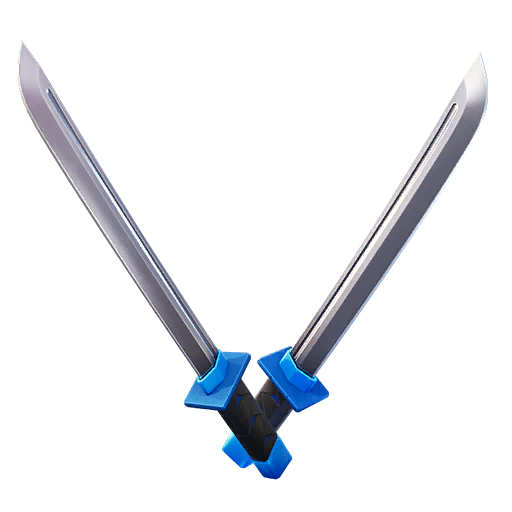 Dual Katanas — Fortnite pickaxe icon