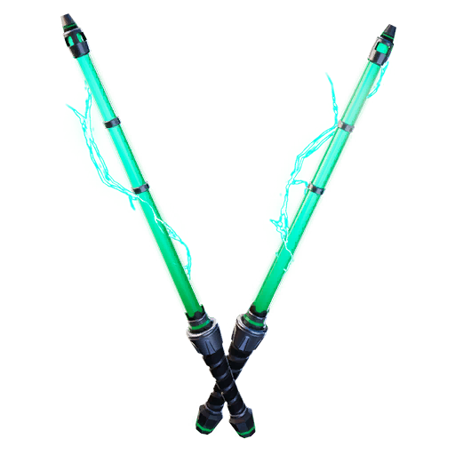 Volt Batons — Fortnite pickaxe icon