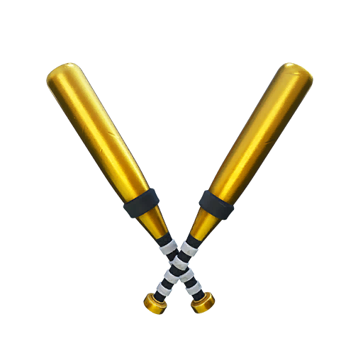 Double Gold — Fortnite pickaxe icon